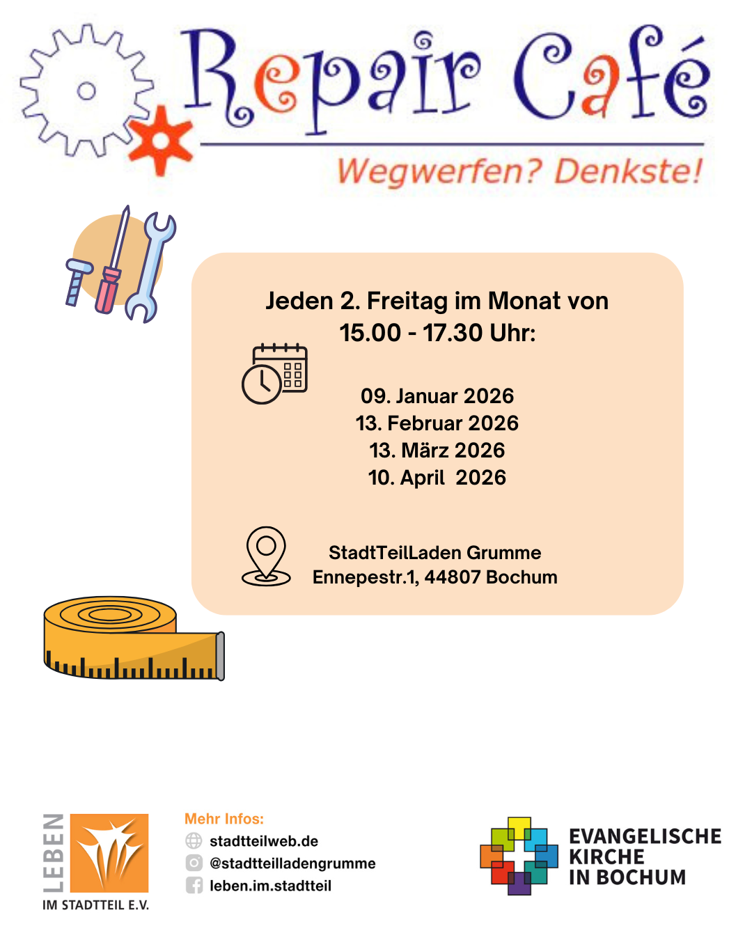 Repaircafé, Nachhaltigkeit, Bochum,