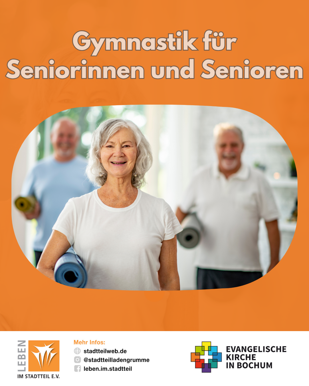 Seniorenfymnasti, Bochum Grumme, ab 70 Jahren